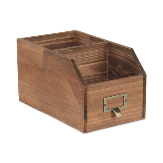 Lucius Wooden 2 Slot Organizer