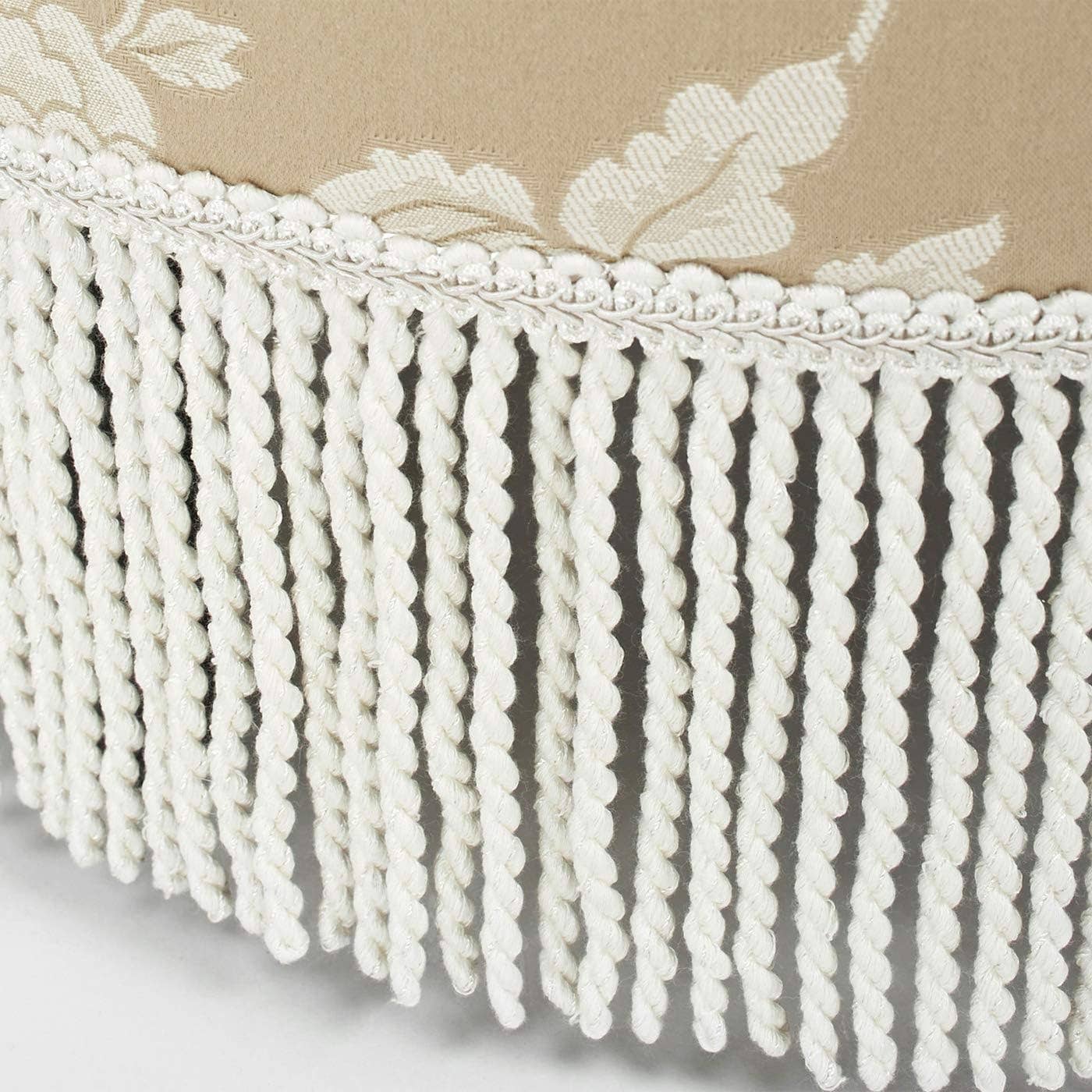 Yolanda 24" Round Upholstered Accent Ottoman