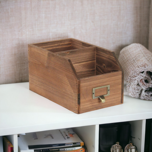 Lucius Wooden 2 Slot Organizer
